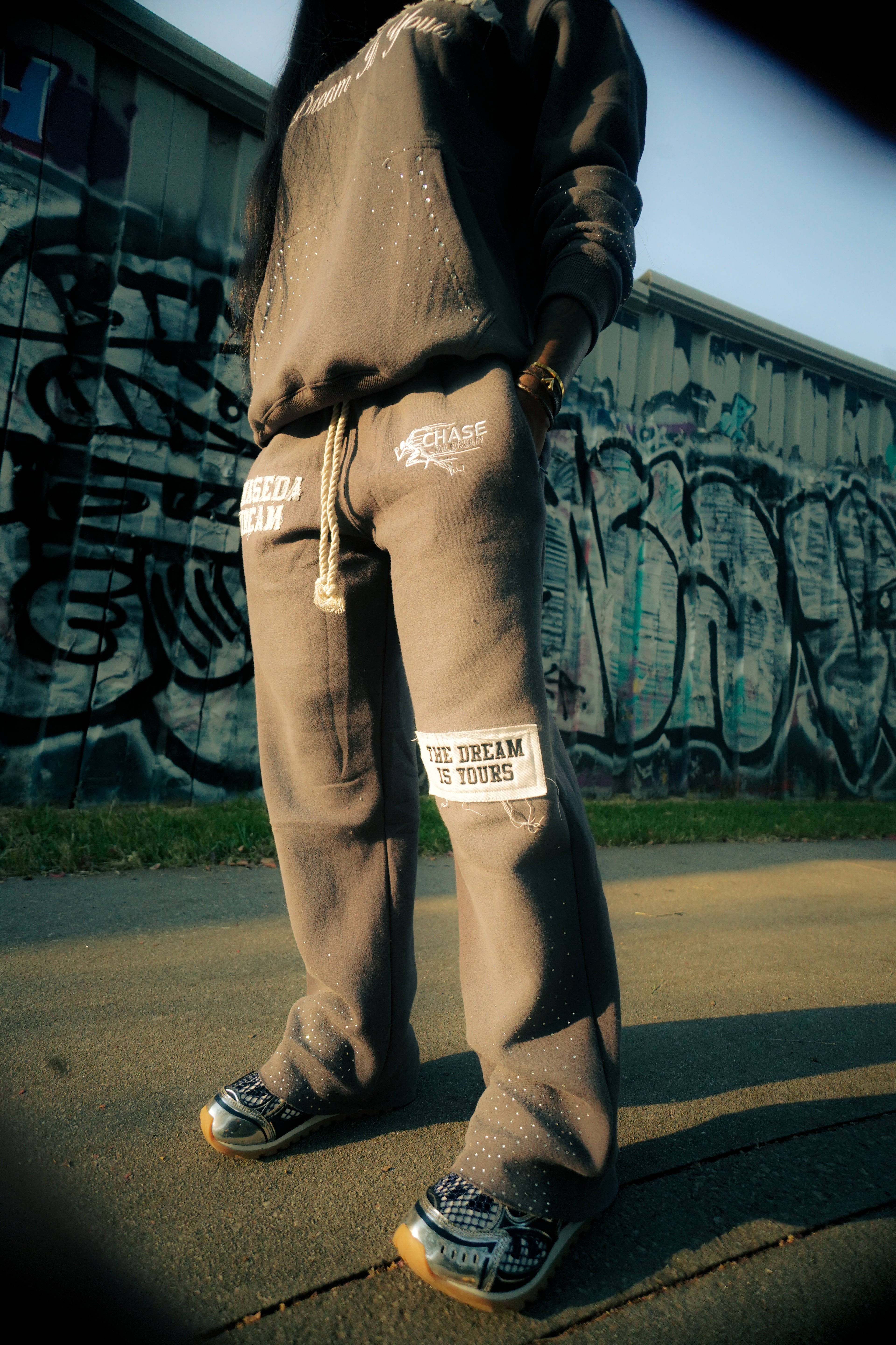 The Dream Is Yours Rhinestone Pants